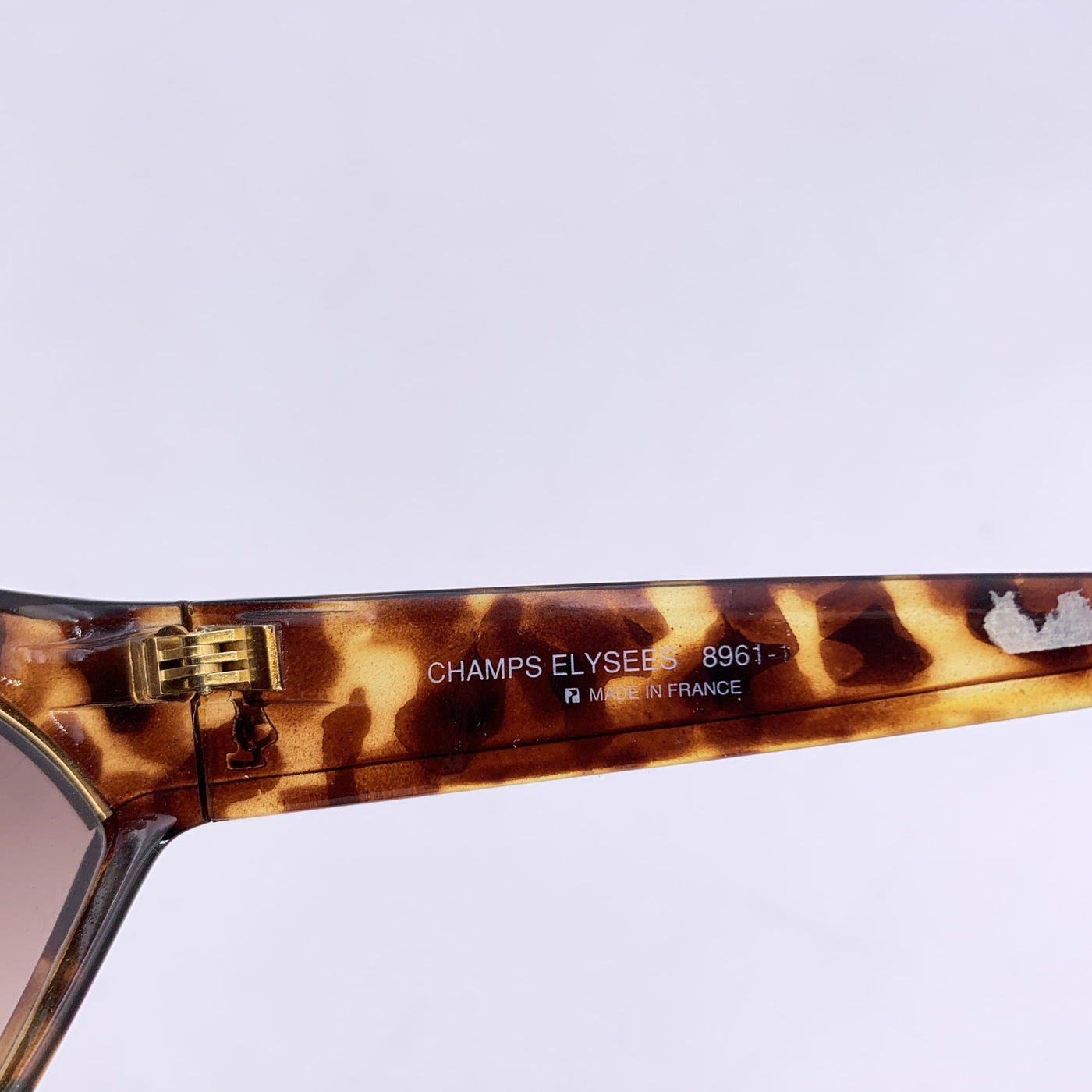 Yves Saint Laurent Vintage Havana Sunglasses Champs Elysees 8961-1
