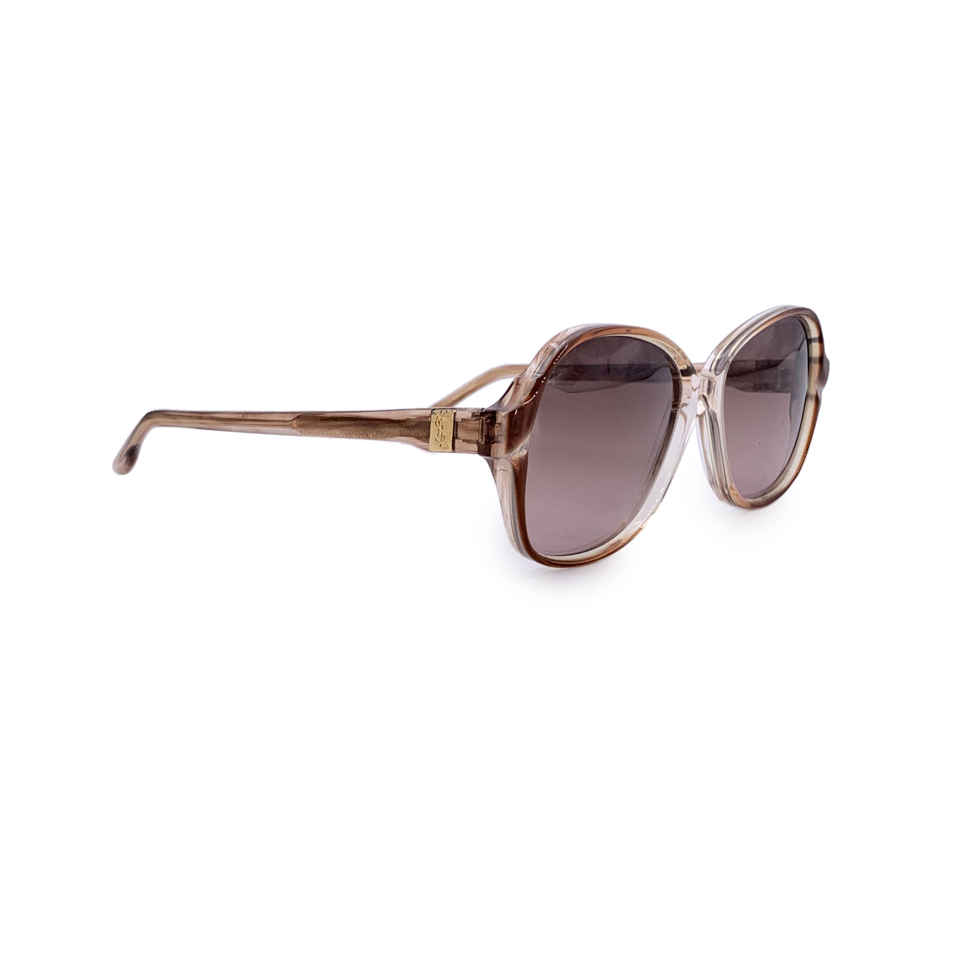 Yves Saint Laurent Vintage Brown Sunglasses PLUTON 52/14 140mm