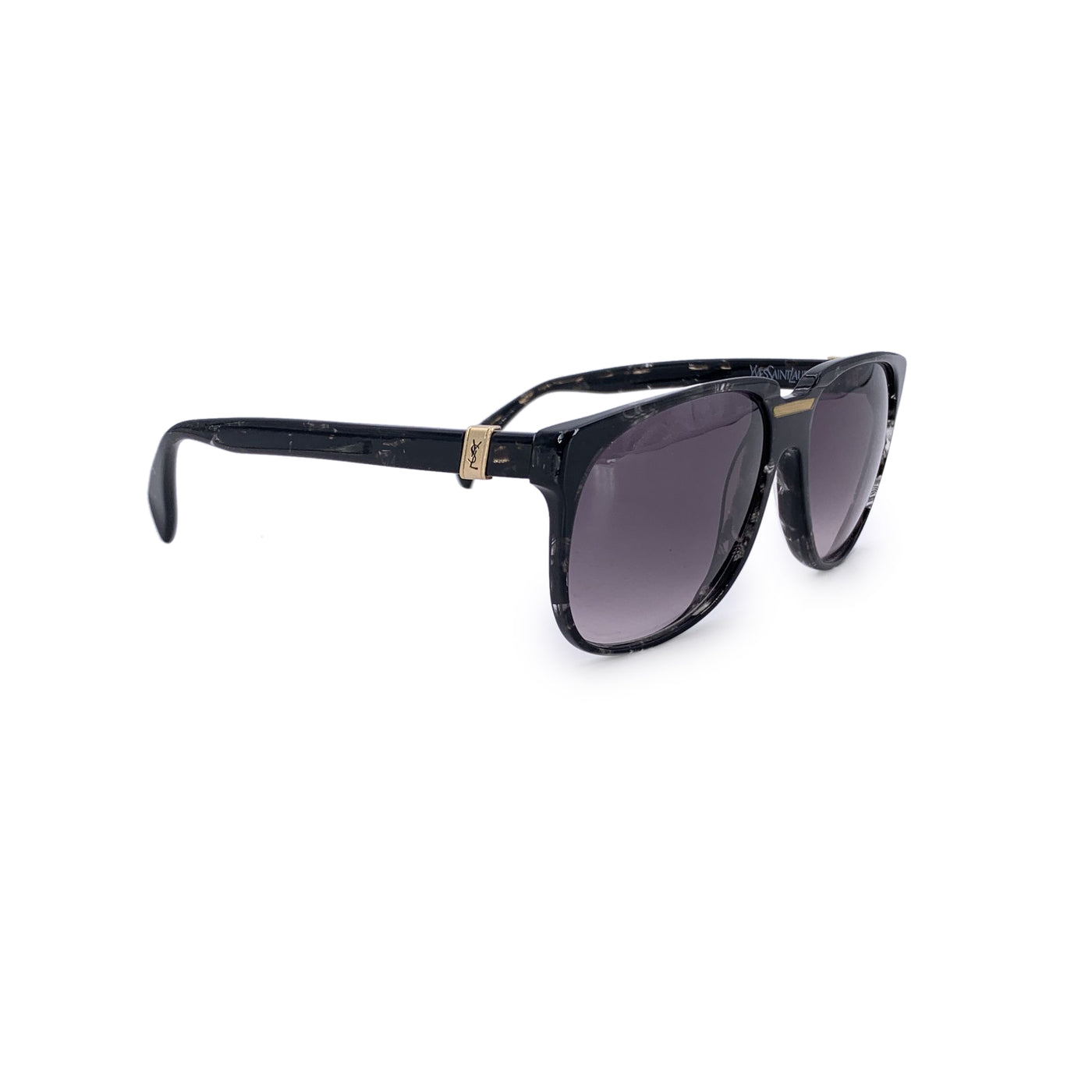 Yves Saint Laurent Vintage Black 8802 P 093 Sunglasses 56/11 140 mm