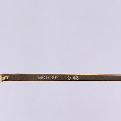 Trussardi Vintage Unisex Round Sunglasses Mod. 302 48/17 130mm