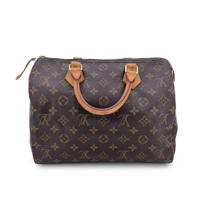 Louis Vuitton Vintage Monogram Canvas Speedy 30 Handbag M41526