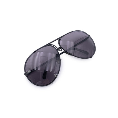 Porsche Design Carrera Black Matte 5623 Aviator Sunglasses