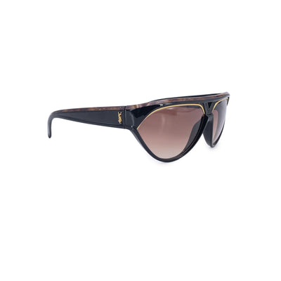 Yves Saint Laurent Vintage Black Sunglasses Champs Elysees 8961-1