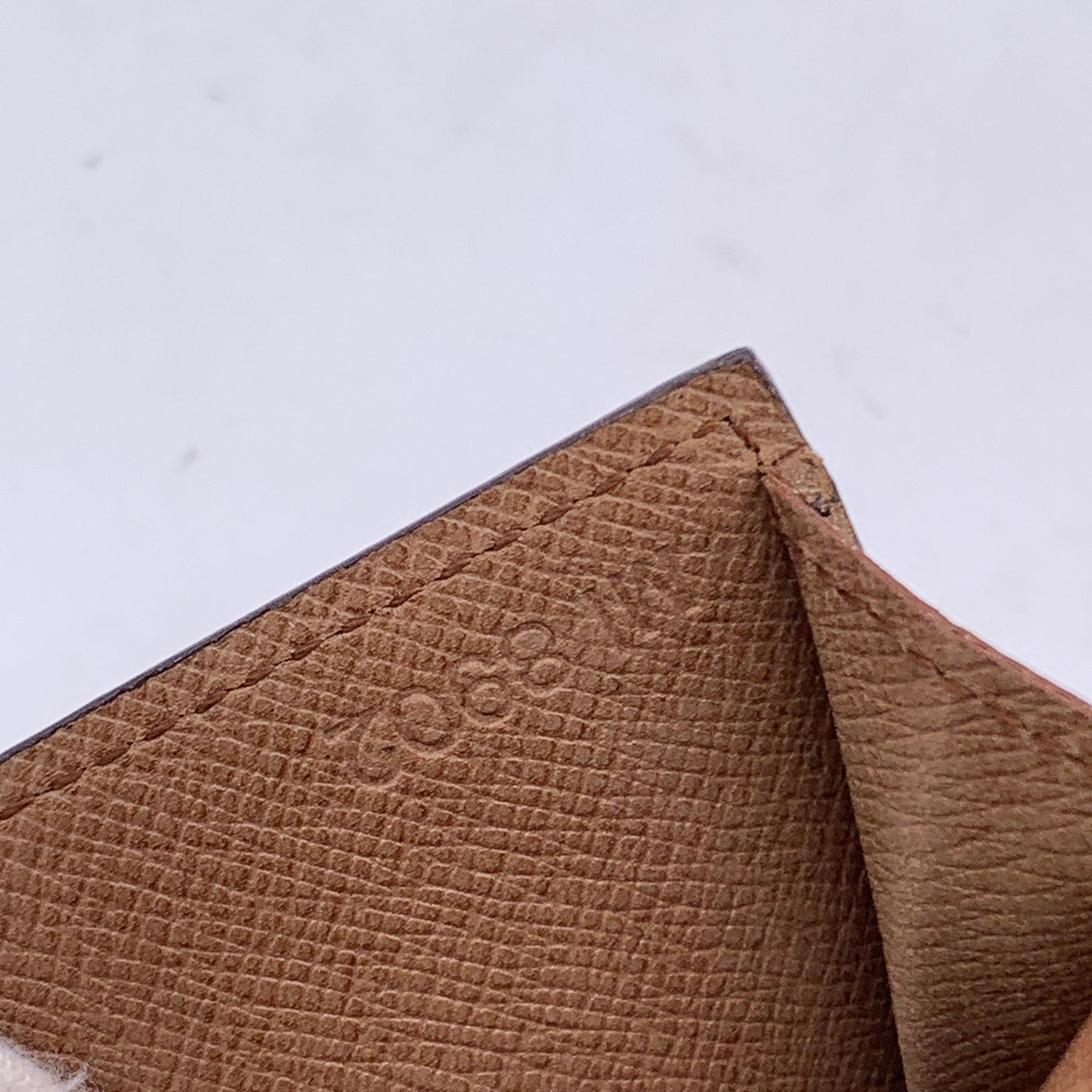 Louis Vuitton Vintage Brown Monogram Canvas Long Bifold Bill Wallet