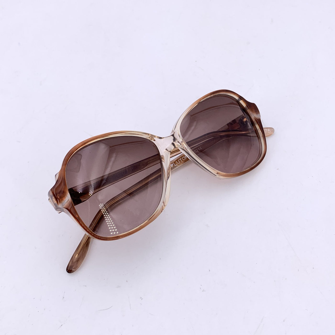 Yves Saint Laurent Vintage Brown Sunglasses PLUTON 52/14 140mm