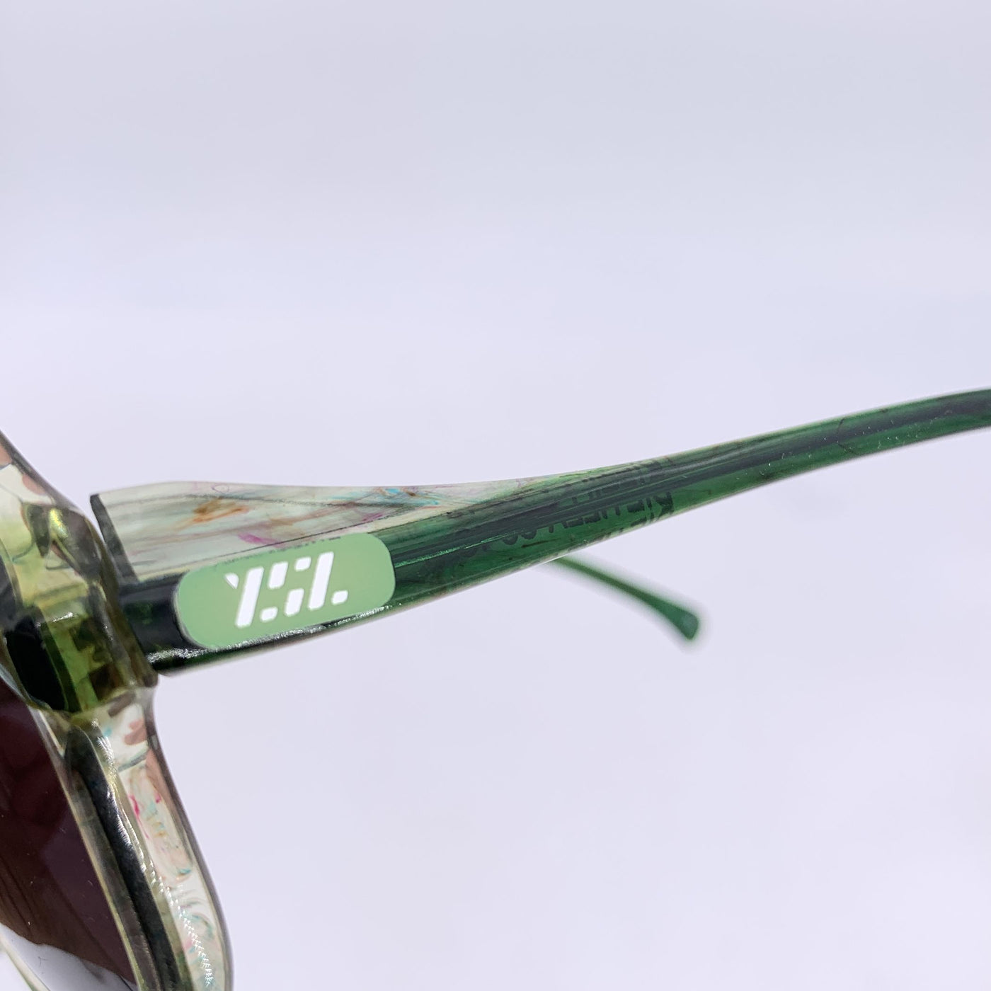 Yves Saint Laurent Vintage Green Sunglasses DIETILLA 50/18 130mm