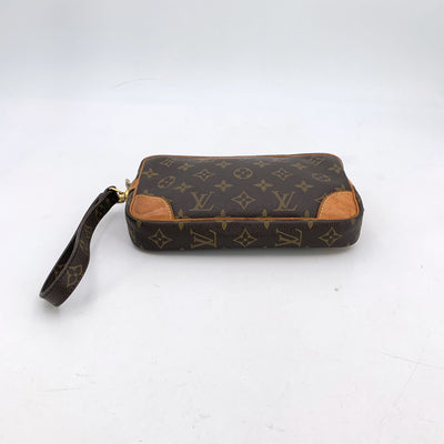 Louis Vuitton Vintage Monogram Marly Dragonne PM Wristlet Bag