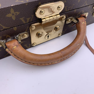 Louis Vuitton Monogram Canvas Jewelry Case Boite Bijoux Travel Bag