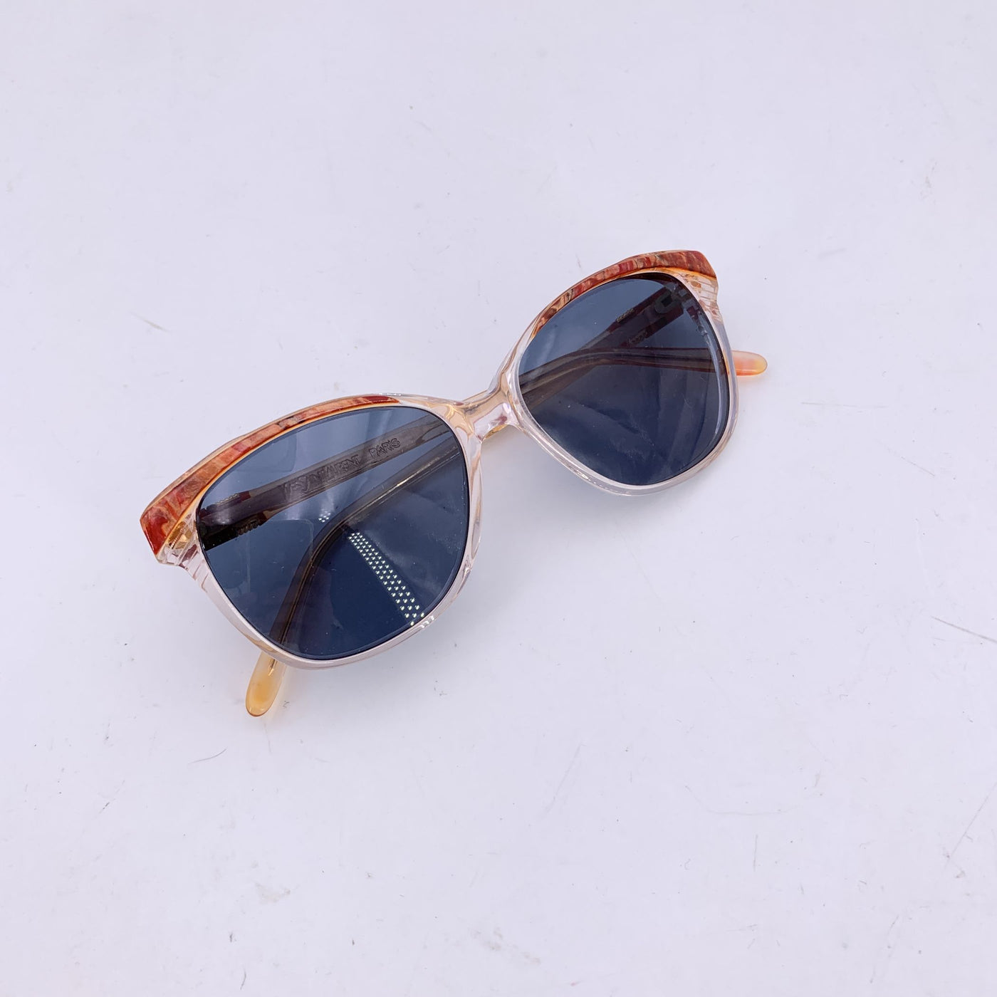 Yves Saint Laurent Vintage Light Brown Sunglasses SOPHOCLE 54/14