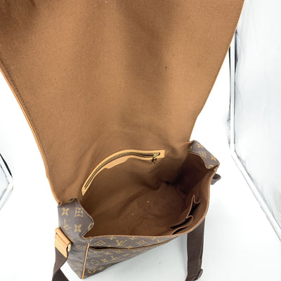 Louis Vuitton Monogram Abbesses GM Shoulder Crossbody Bag M45257