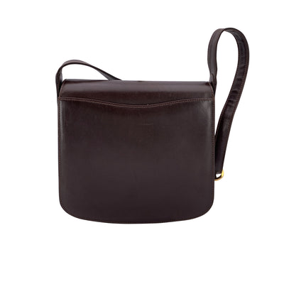 Gucci Vintage Brown Leather Box Shoulder Bag Handbag