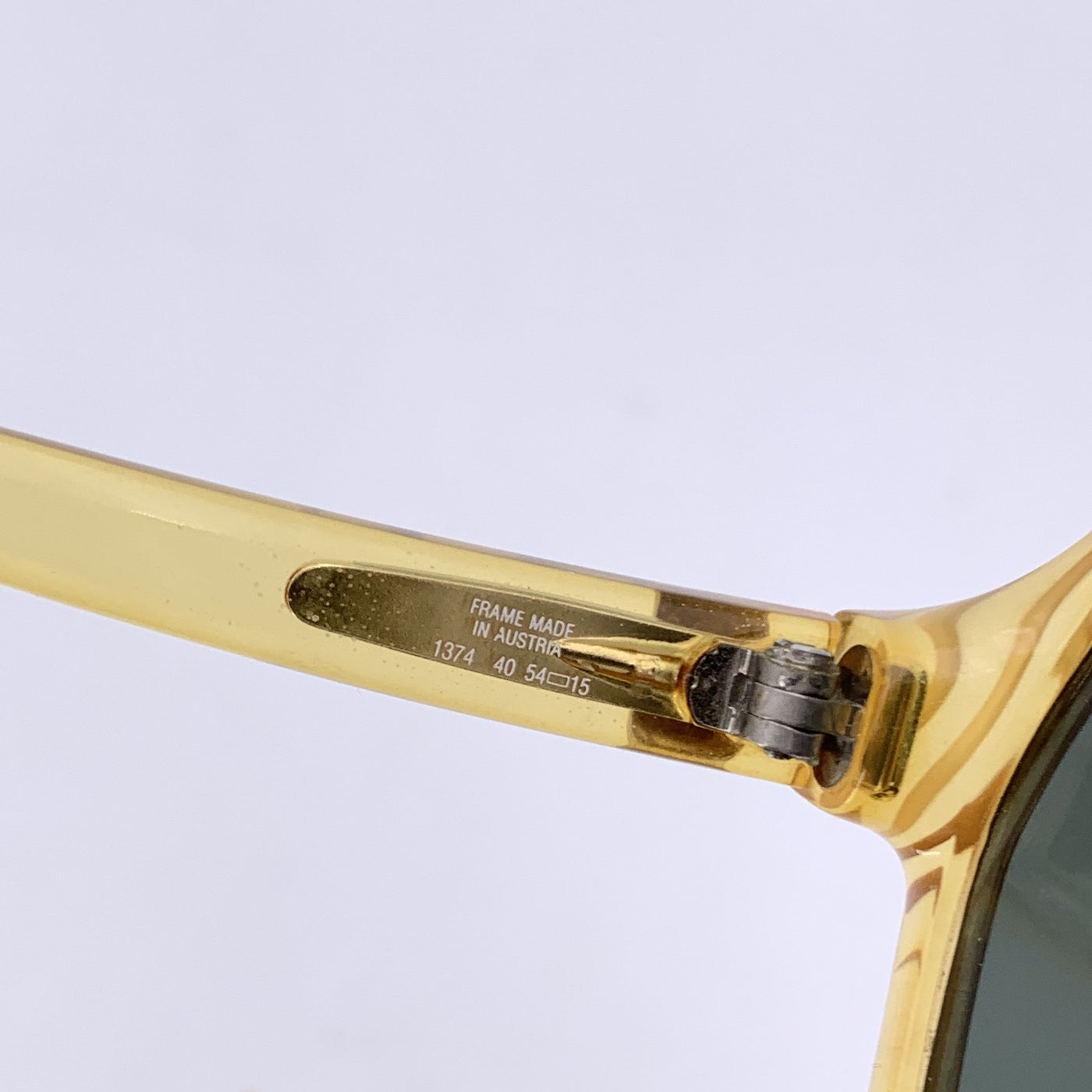 Viennaline Vintage Honey Acetate Sunglasses 1374 54/15 130mm