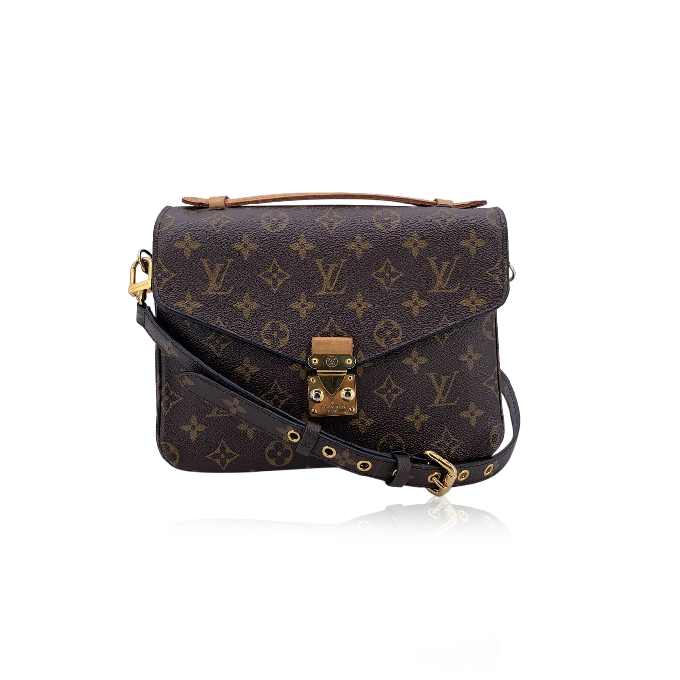 Louis Vuitton Monogram Canvas Pochette Metis Handbag Shoulder Bag