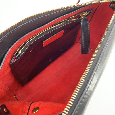 Valentino Garavani Black Leather Rockstud Hype Crossbody Bag