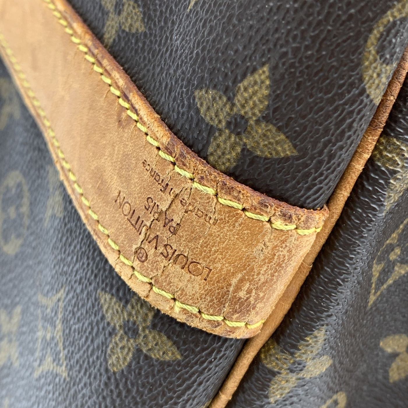 Louis Vuitton Monogram Keepall Bandouliere 60 Travel Bag M41422