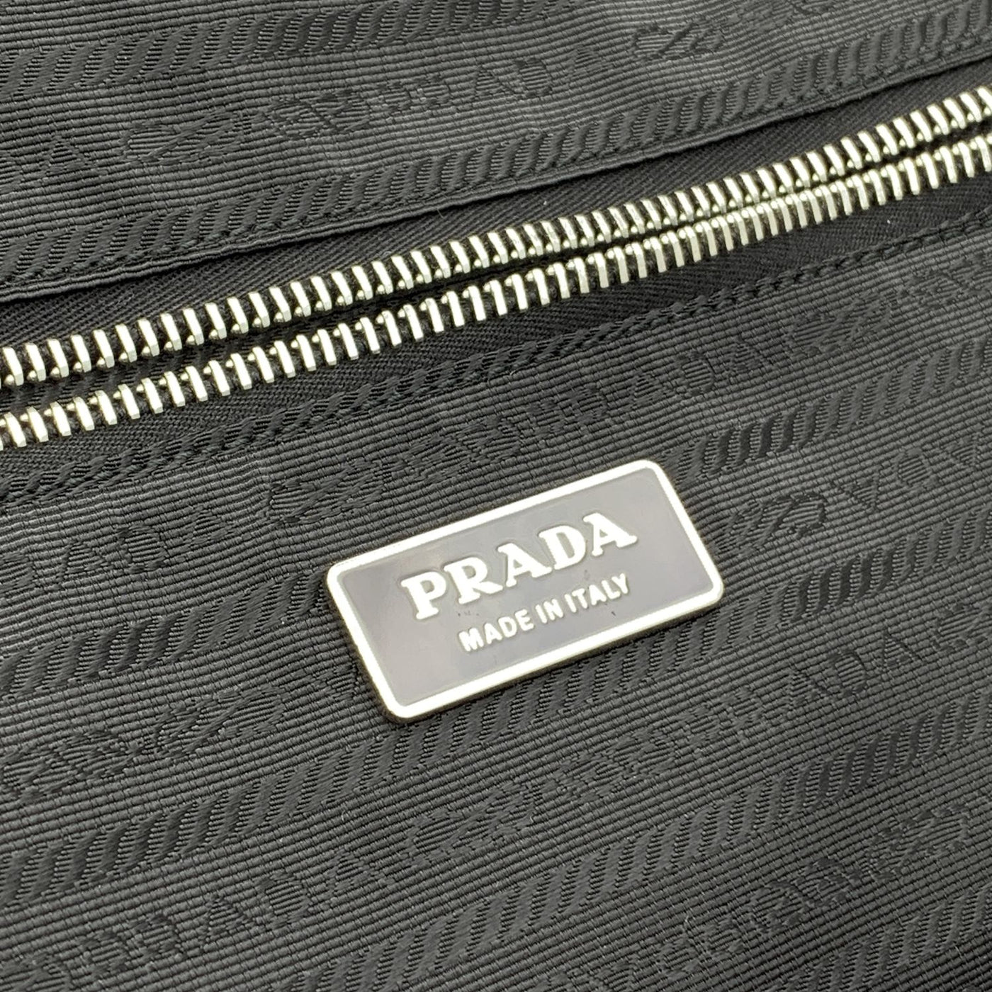 Prada Black Nylon Rolling Suitcase Trolley Luggage Travel Bag