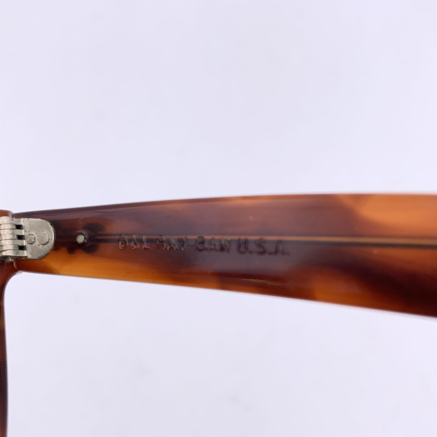 Ray-Ban B&L Brown Acetate Wayfarer II Sunglasses 53/14 140 mm