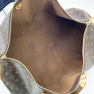 Louis Vuitton Monogram Canvas Keepall 55 Travel Duffle Bag