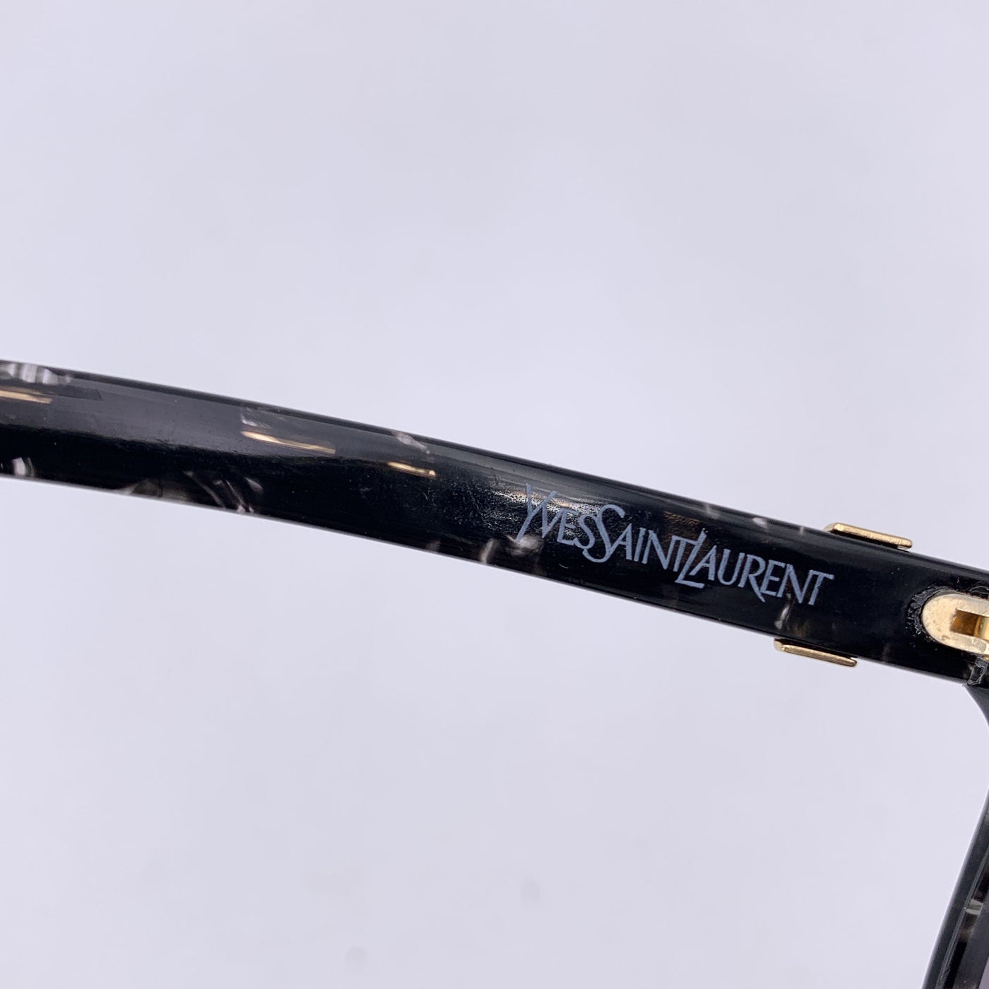 Yves Saint Laurent Vintage Black 8802 P 093 Sunglasses 56/11 140 mm