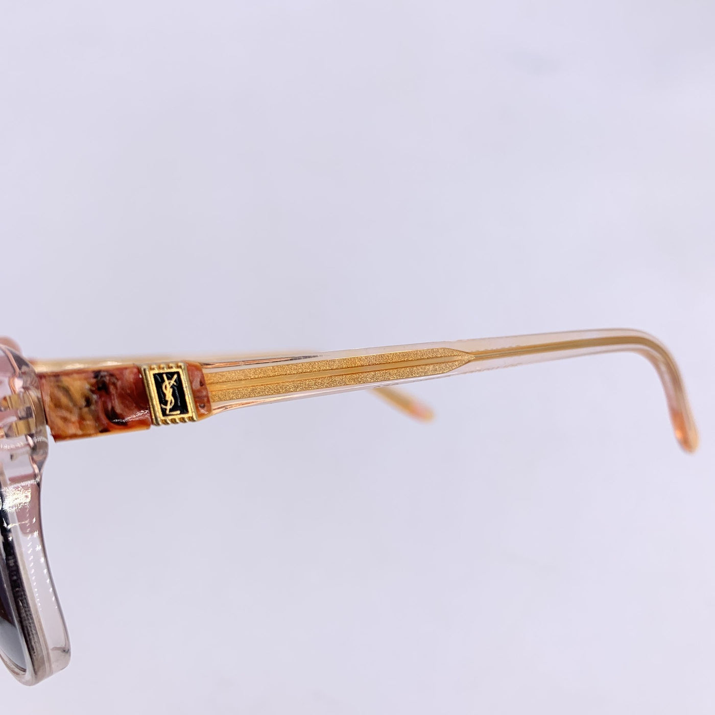 Yves Saint Laurent Vintage Light Brown Sunglasses SOPHOCLE 54/14