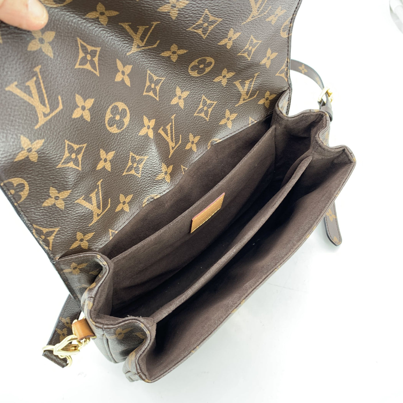 Louis Vuitton Monogram Canvas Pochette Metis Handbag Shoulder Bag