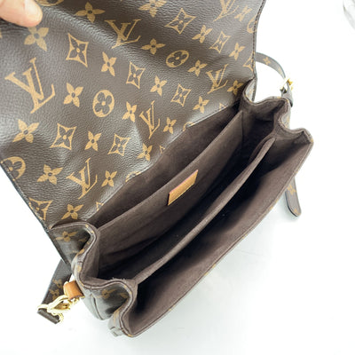 Louis Vuitton Monogram Canvas Pochette Metis Handbag Shoulder Bag