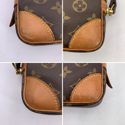 Louis Vuitton Vintage Monogram Marly Dragonne PM Wristlet Bag