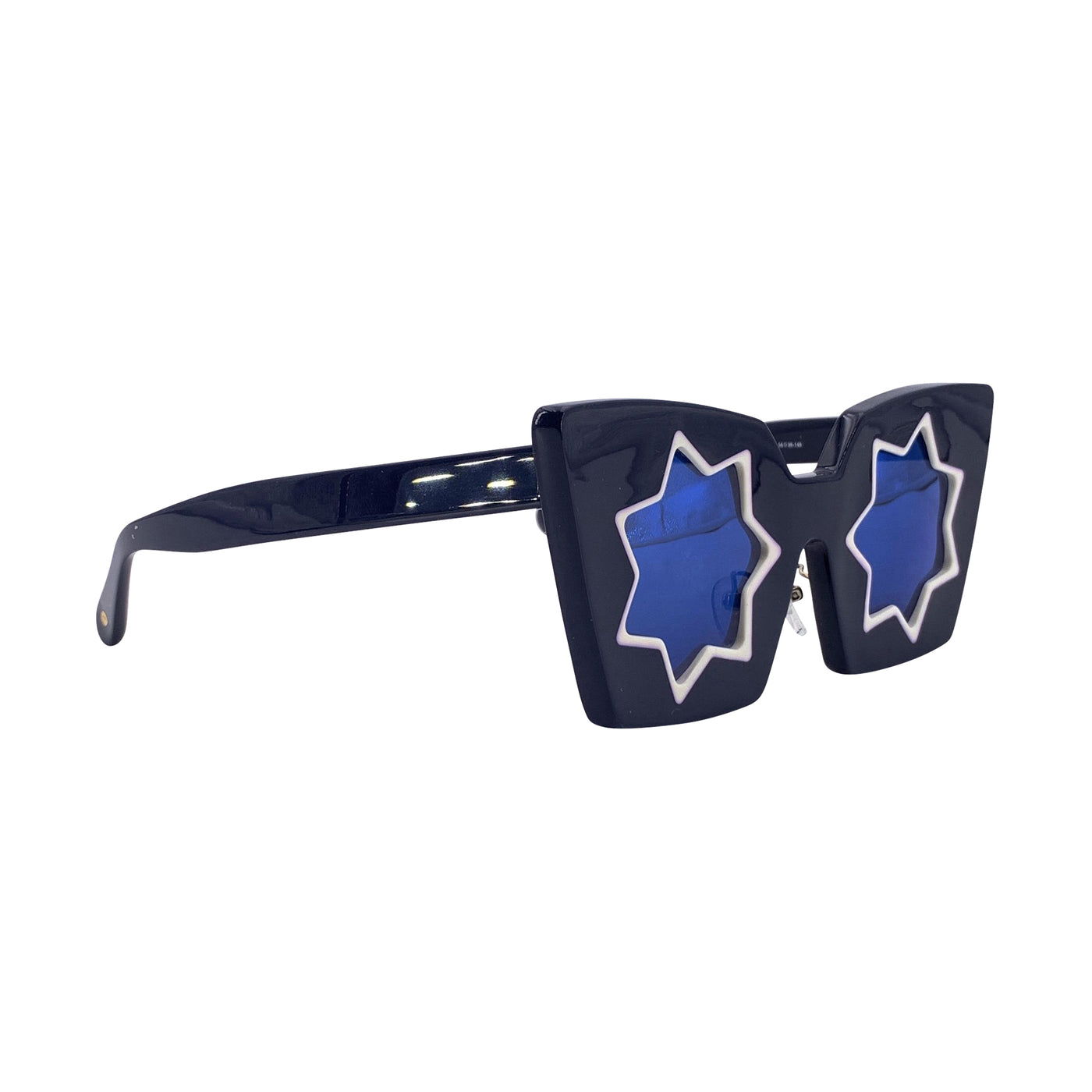 Markus Lupfer by Linda Farrow Blue Star Mirrored ML/10/4 Sunglasses