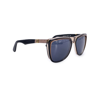 Yves Saint Laurent Vintage Black Beige Sunglasses EGYPTOS 55/15 135mm