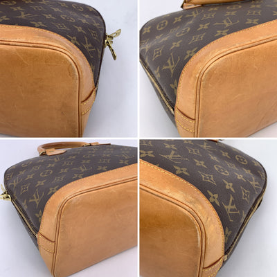 Louis Vuitton Vintage Monogram Canvas Alma PM Handbag M53151