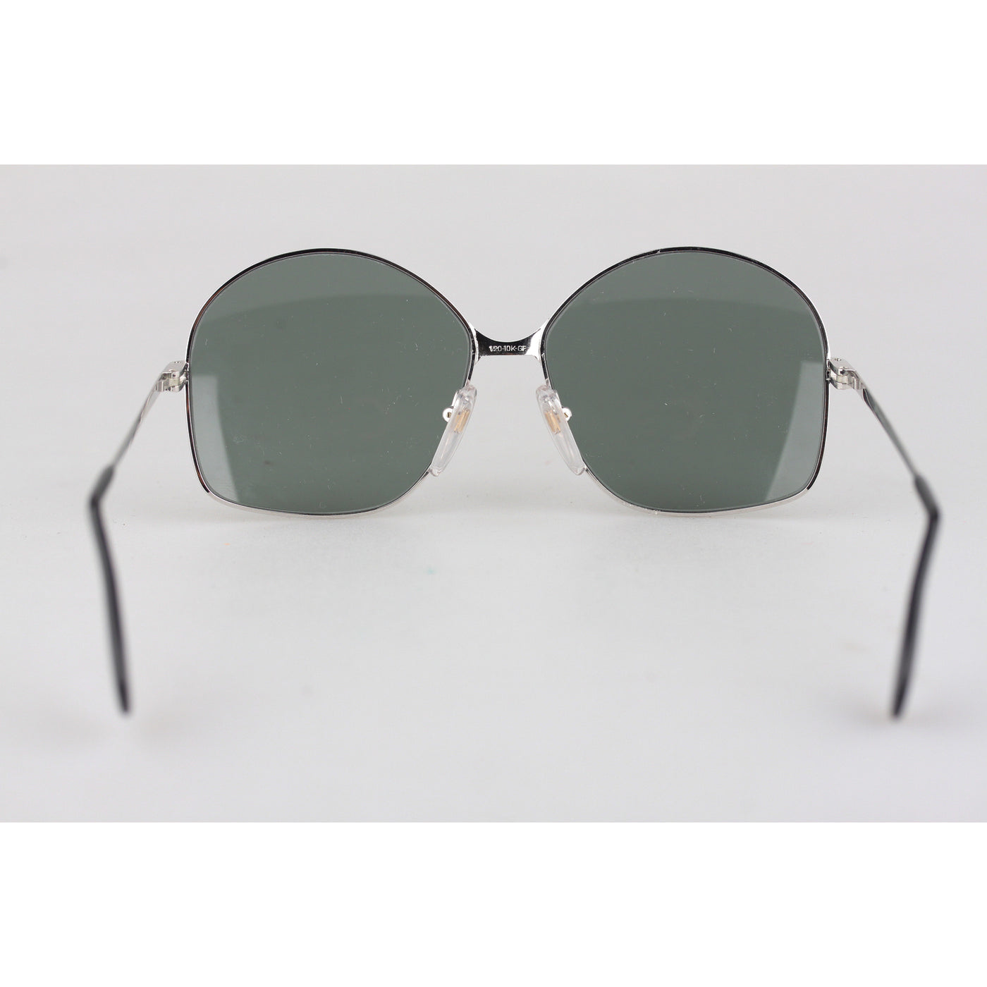 Bausch & Lomb Vintage Silver 1/20 10K GF White Gold Sunglasses 516