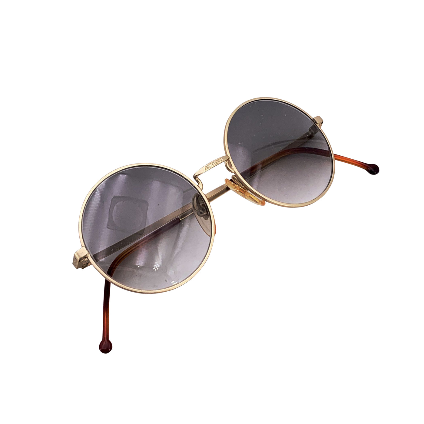Trussardi Vintage Unisex Round Sunglasses Mod. 302 48/17 130mm
