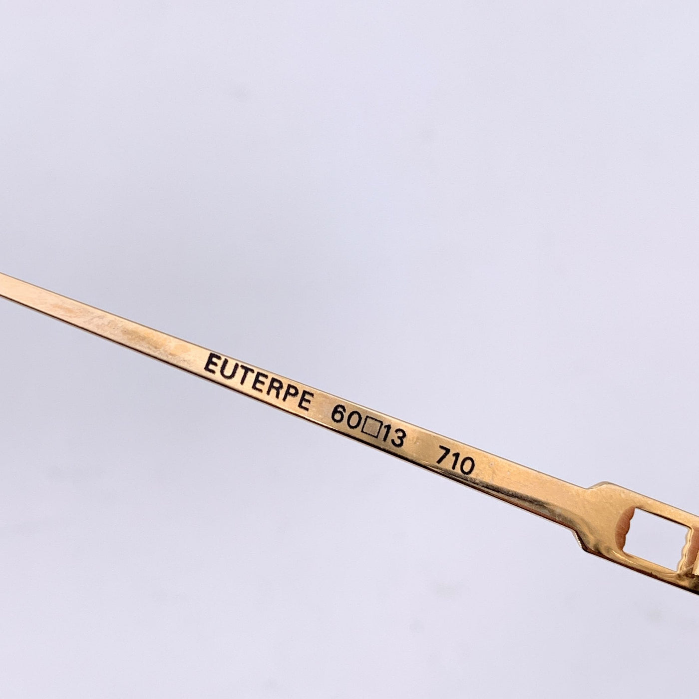 Yves Saint Laurent Vintage Blue EUTERPE Sunglasses 60/13 140mm