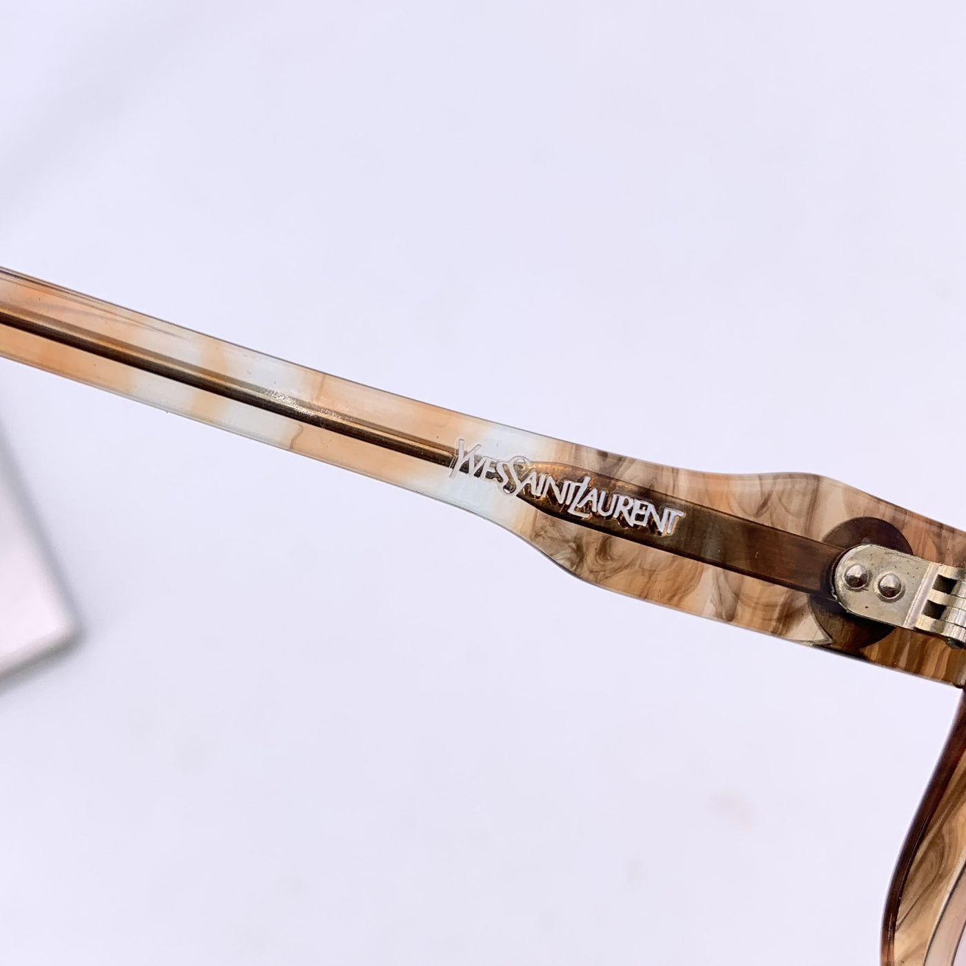 Yves Saint Laurent Vintage Brown Square Sunglasses ARMANDIA 50/18