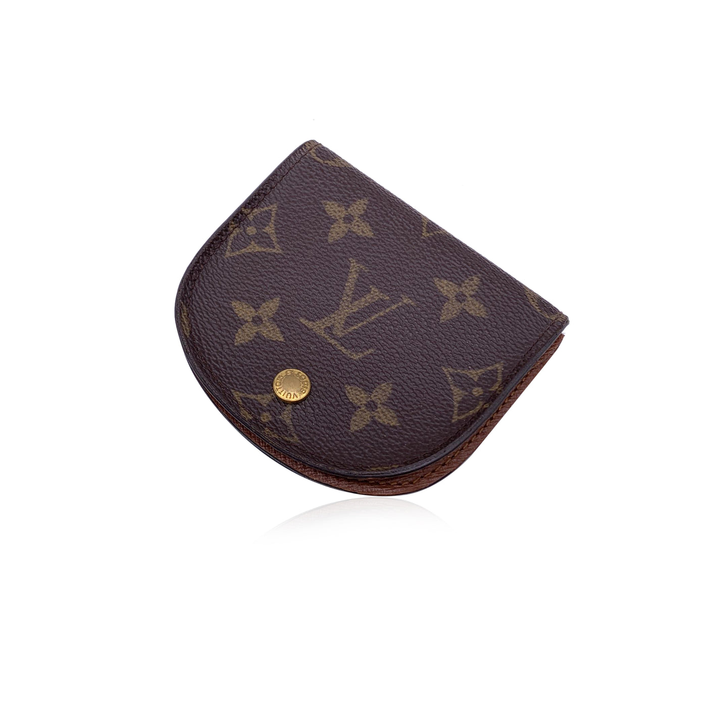 Louis Vuitton Vintage Monogram Canvas Gousset Coin Purse M61970