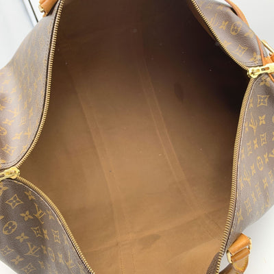 Louis Vuitton Monogram Keepall Bandouliere 60 Travel Bag M41422