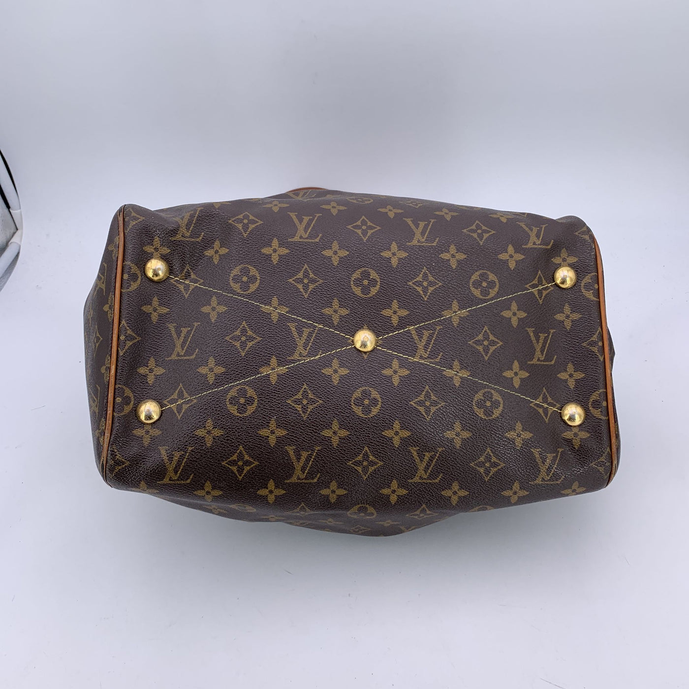 Louis Vuitton Brown Canvas Monogram Tivoli GM Satchel Bag