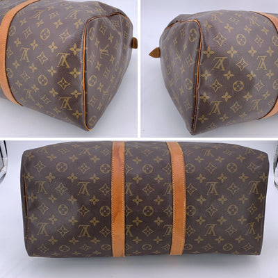 Louis Vuitton Vintage Monogram Canvas Keepall 45 Travel Duffel Bag