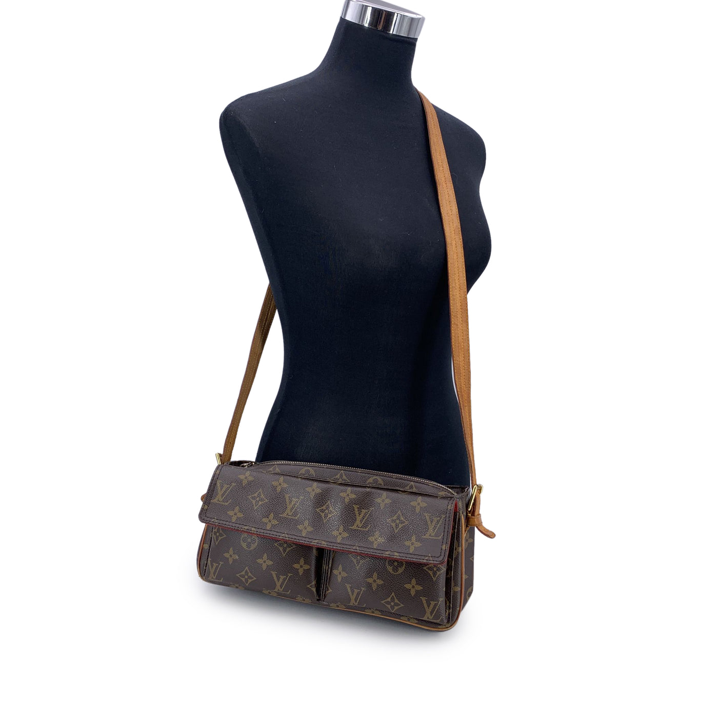 Louis Vuitton Monogram Canvas Viva Cité MM Vivacite Shoulder Bag