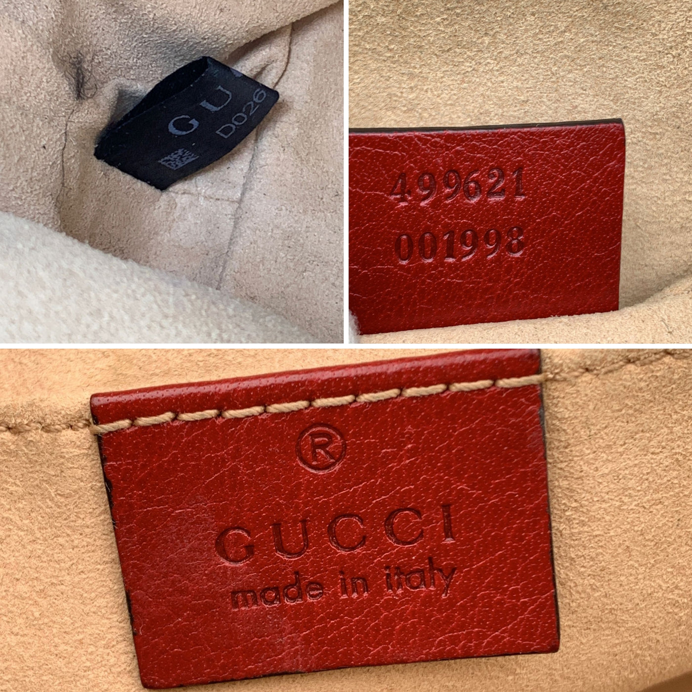 Gucci Blue Suede Ophidia Dome Crossbody Shoulder Bag
