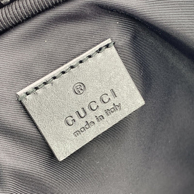 Gucci Black Nylon L'Aveugle Par Amour Laptop Computer Case