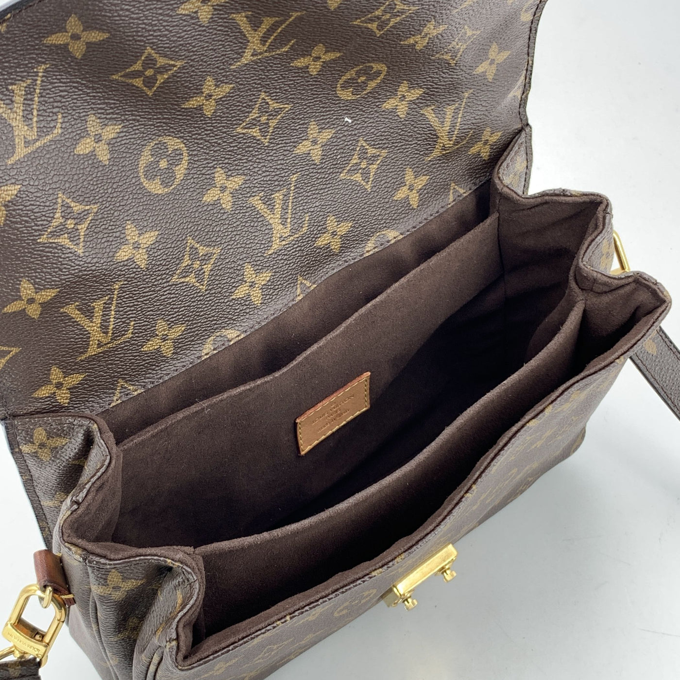 Louis Vuitton Monogram Canvas Pochette Metis Handbag Shoulder Bag