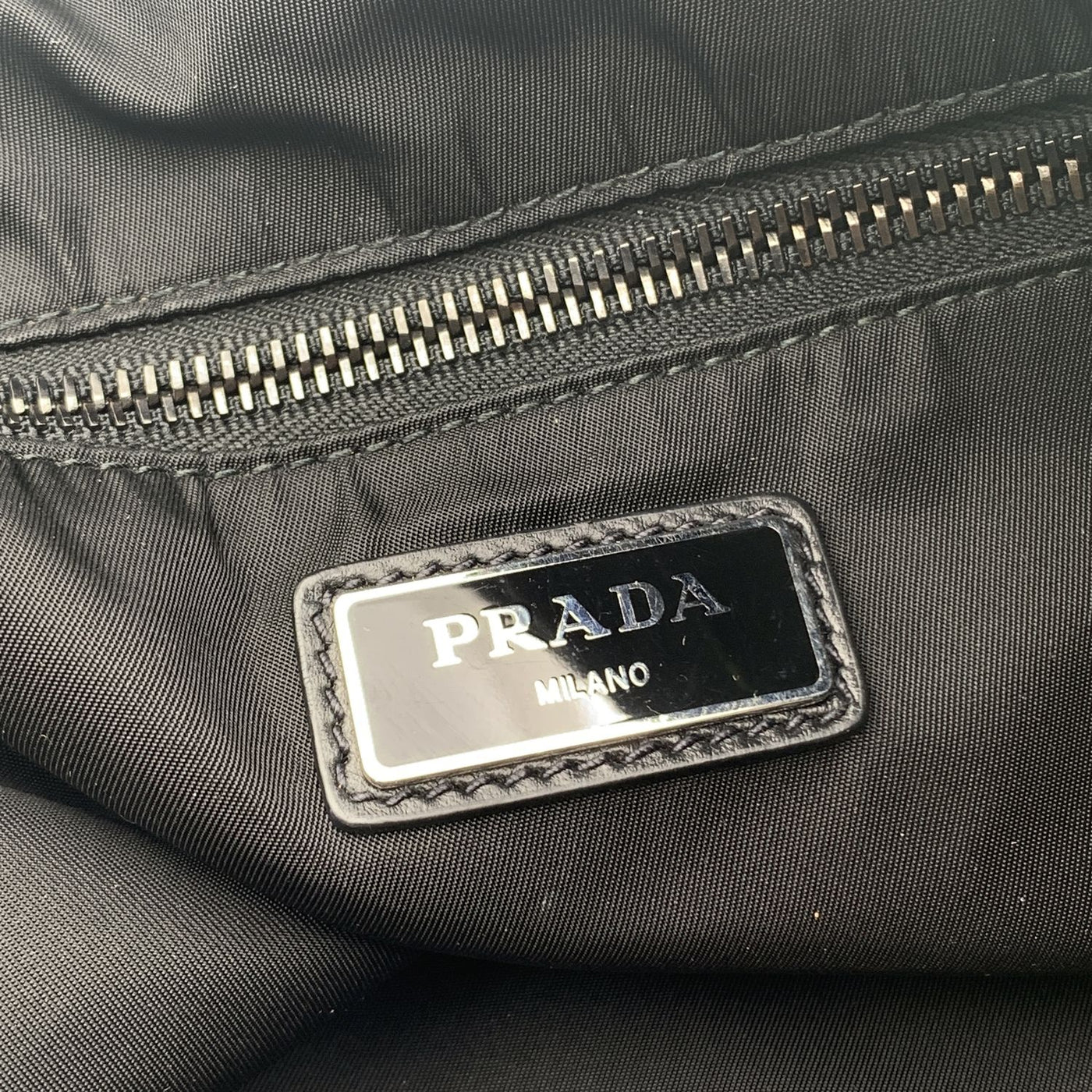 Prada Multicolor Tessuto Nylon Radar Print Tote Shoulder Bag