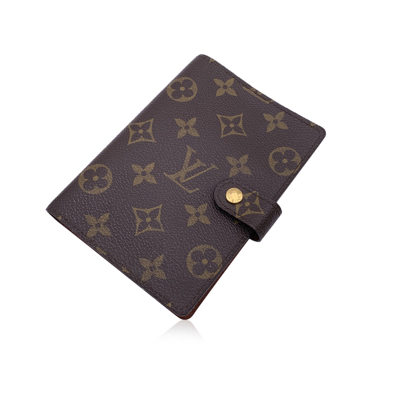 Louis Vuitton Vintage Monogram Canvas Agenda Cover PM 6 Ring