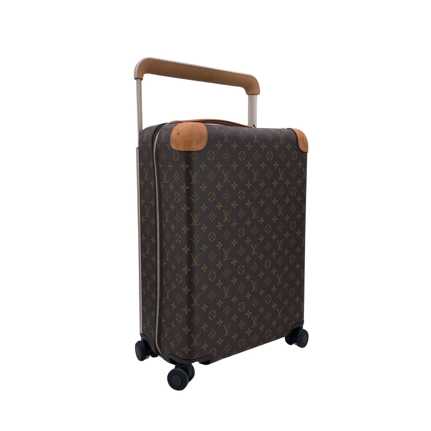 Louis Vuitton Monogram Trolley Horizon 55 Rolling Suitcase Beige