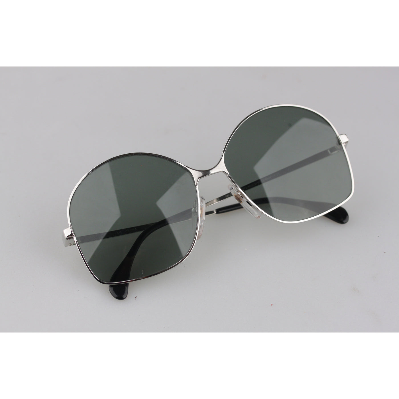 Bausch & Lomb Vintage Silver 1/20 10K GF White Gold Sunglasses 516