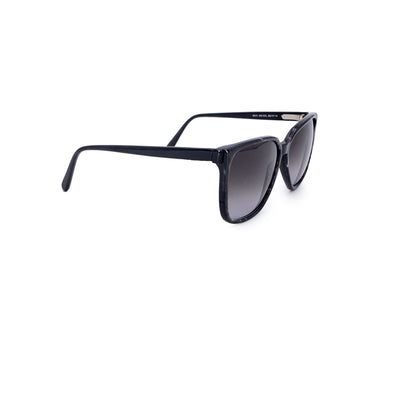 Gianni Versace Vintage Black Acetate Sunglasses 466 57/15 140mm
