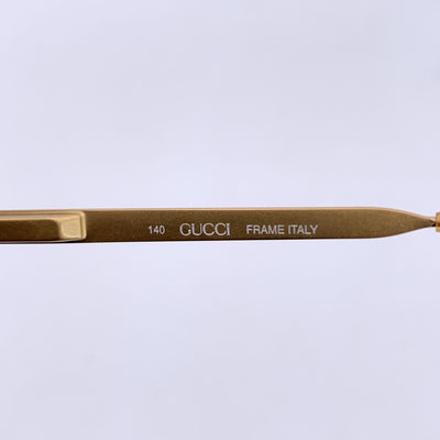 Gucci Vintage Clear Brown Sunglasses GG 2186 55/15 140mm