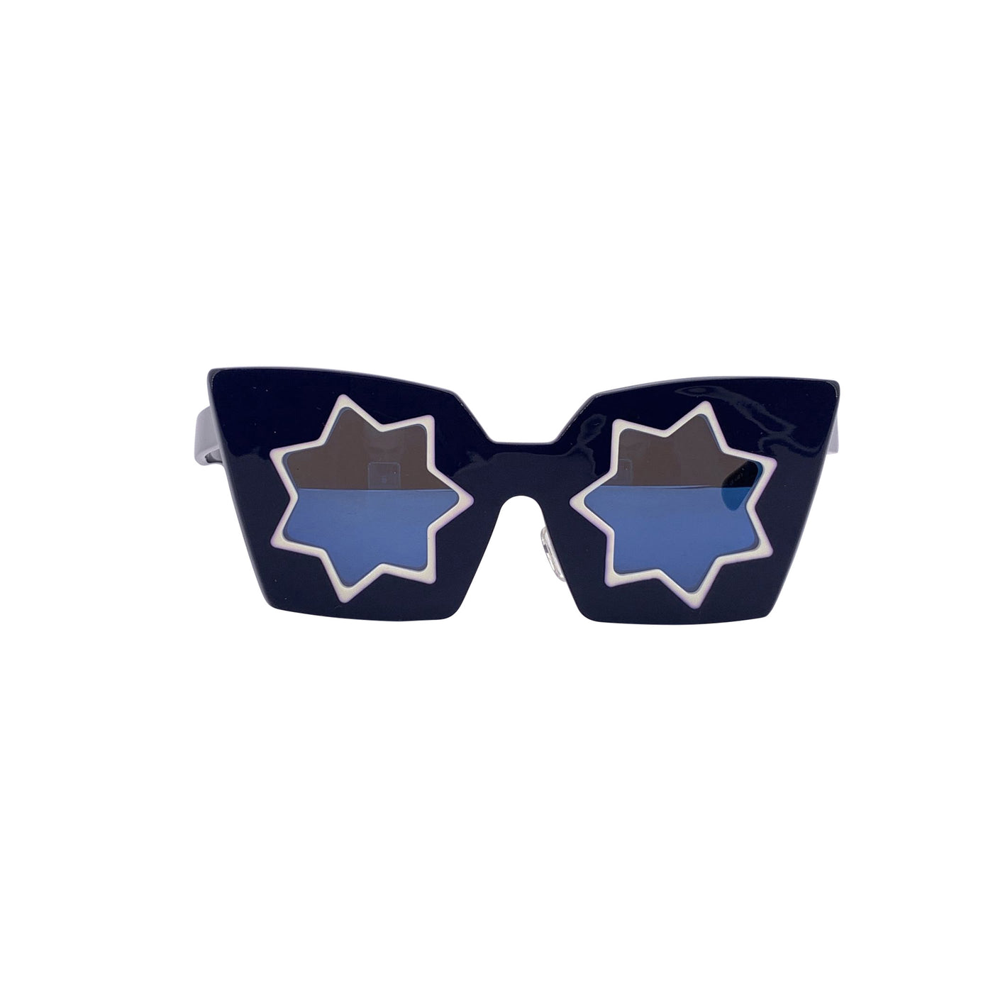 Markus Lupfer by Linda Farrow Blue Star Mirrored ML/10/4 Sunglasses
