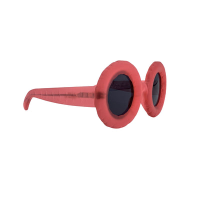 Jeremy Scott by Linda Farrow Pink Oversize JSPool/4 Sunglasses 145 mm